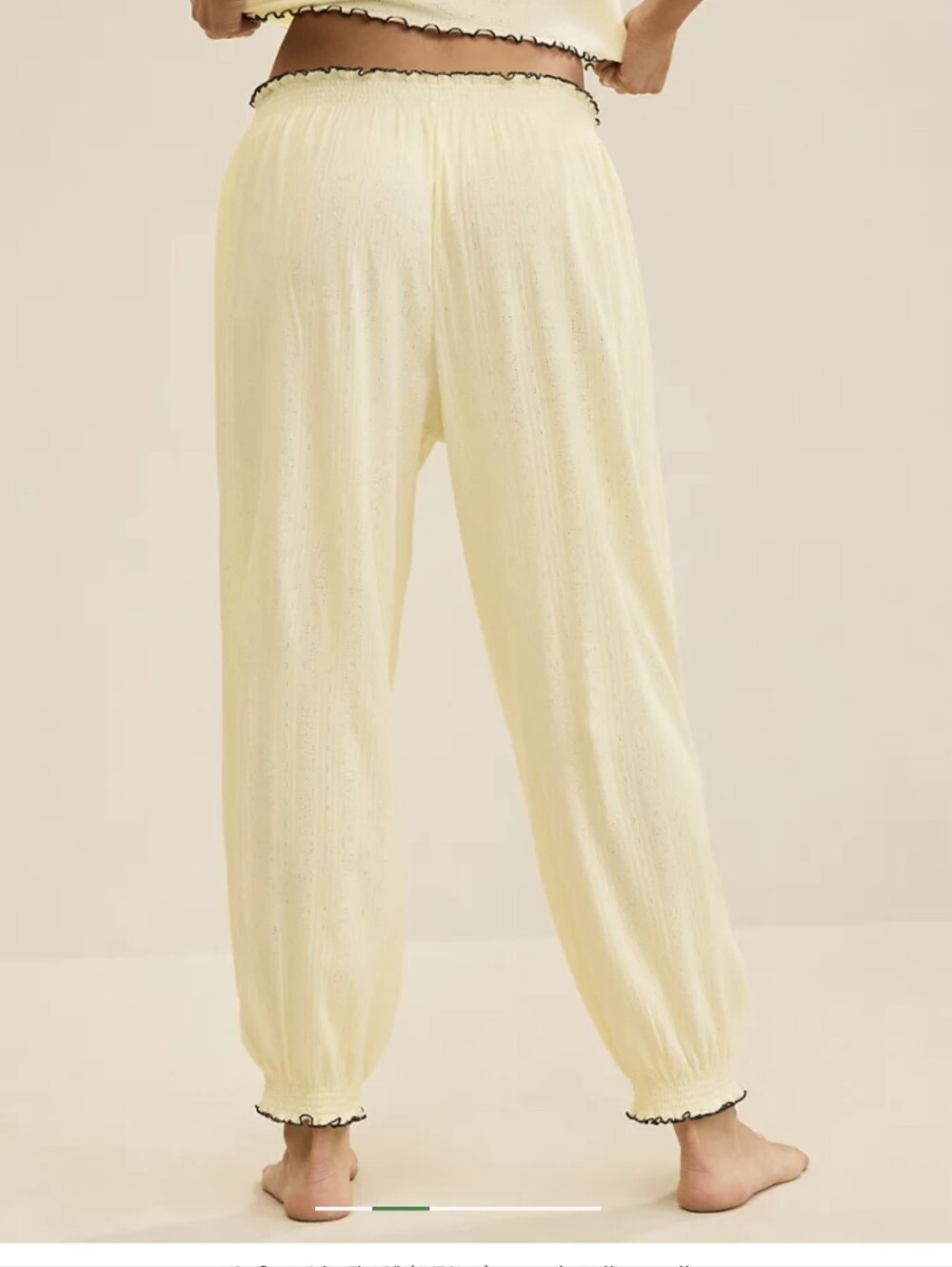 Aerie Pointelle Balloon Lounge Pants - Picture 2 of 11